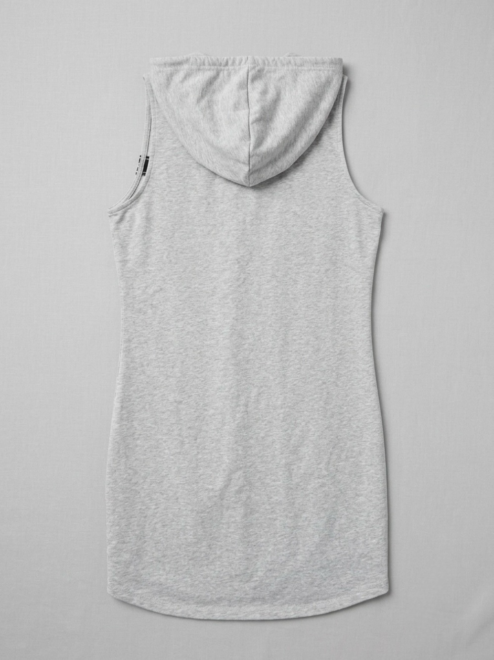 Michael Kors Light Gray Knit Top with Beige Logo Tag - Picture 2 of 4